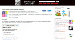 Desktop Screenshot of crosswordunclued.com